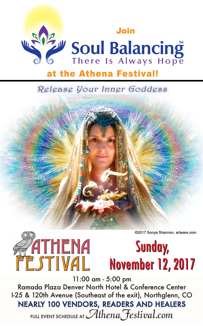 Athena Festival - Soul Balancing™ on Nov 12, 2017